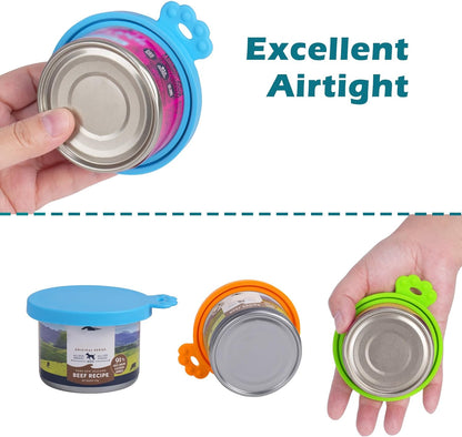 Silicone Can Cover Lids (4-Pack)