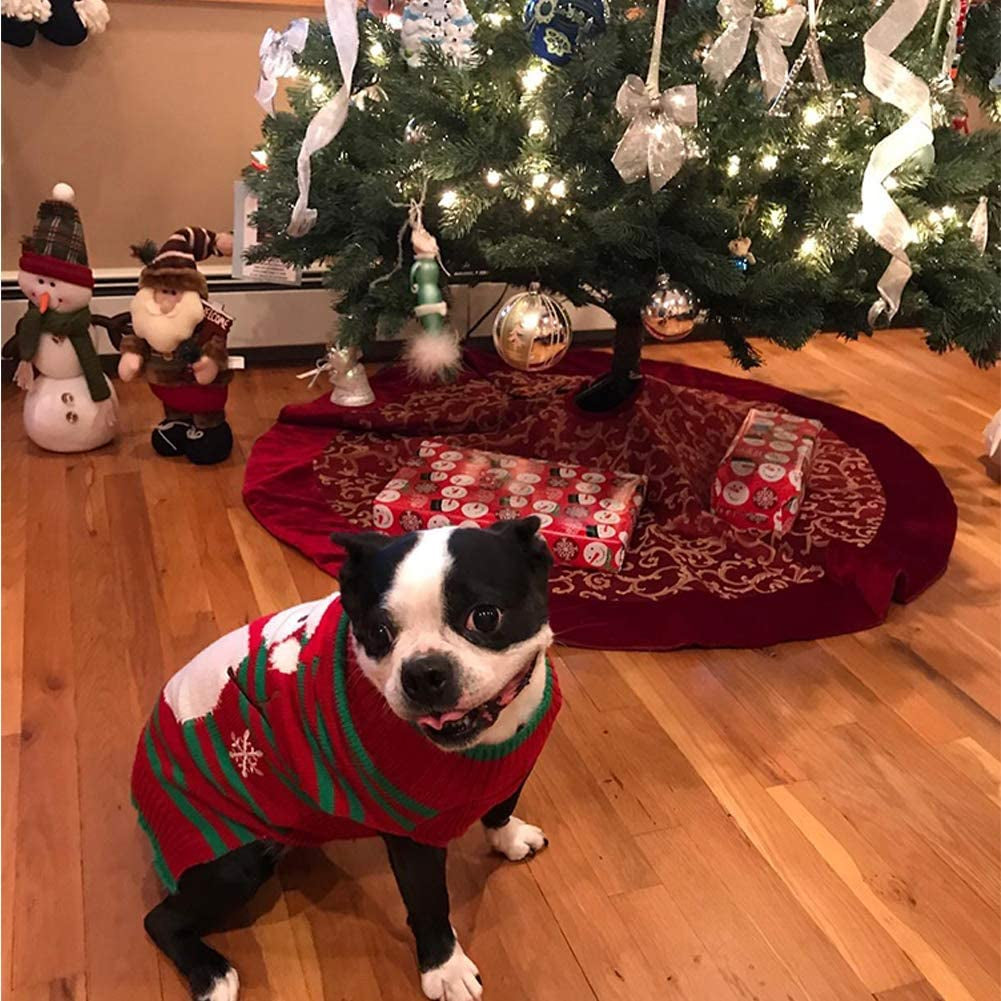 Dog Snowman Sweater, Xmas Sweater for Small Dog/Cat