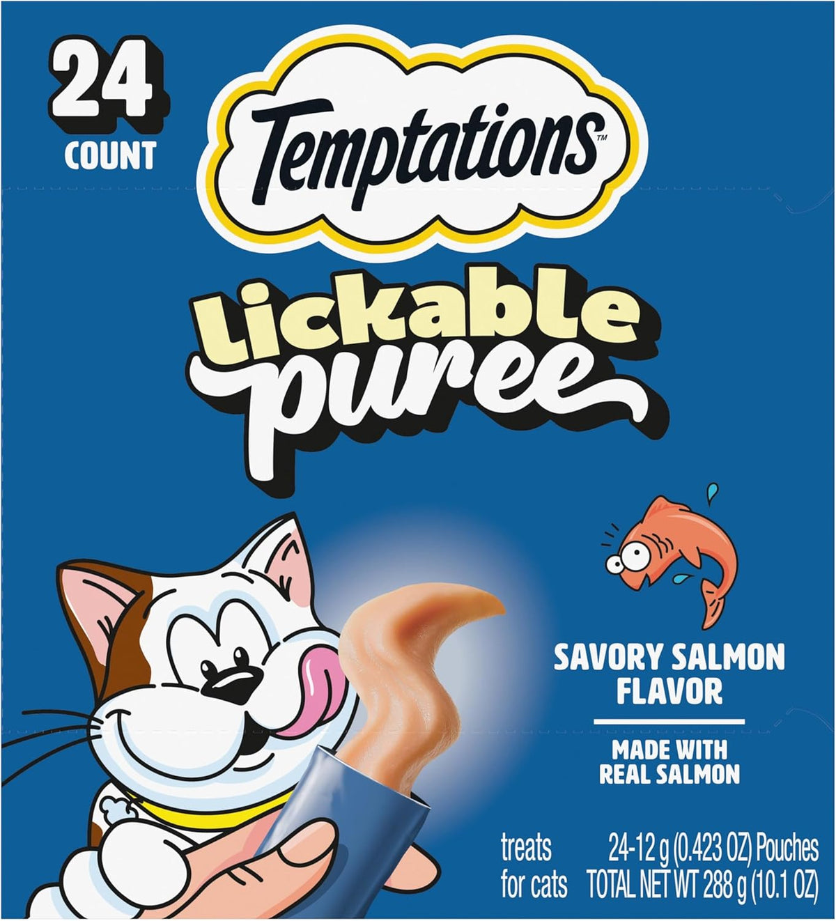 Lickable Cat Treat Purees (24Ct)