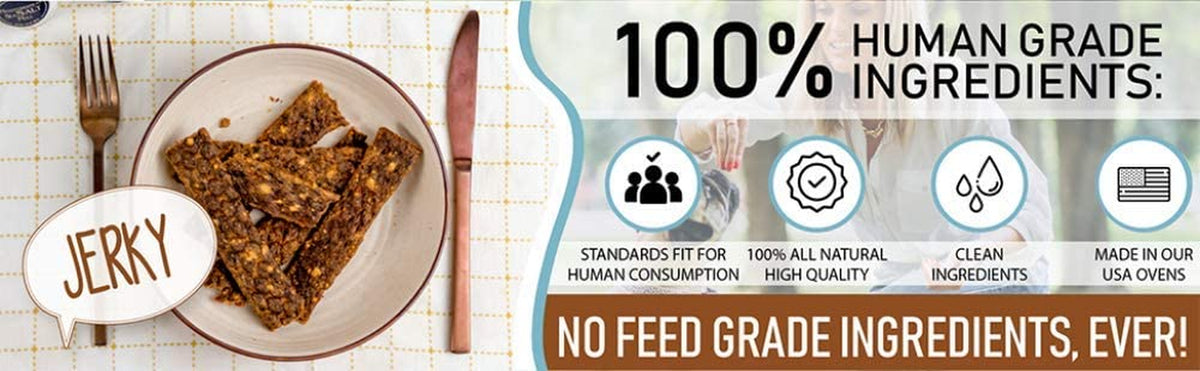 Beef & Banana Human-Grade Dog Jerky