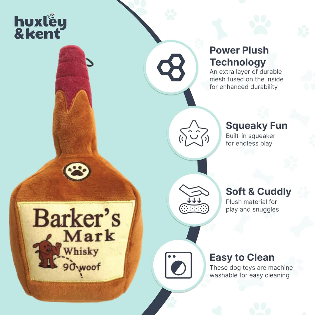Squeaky Plush Dog Toy