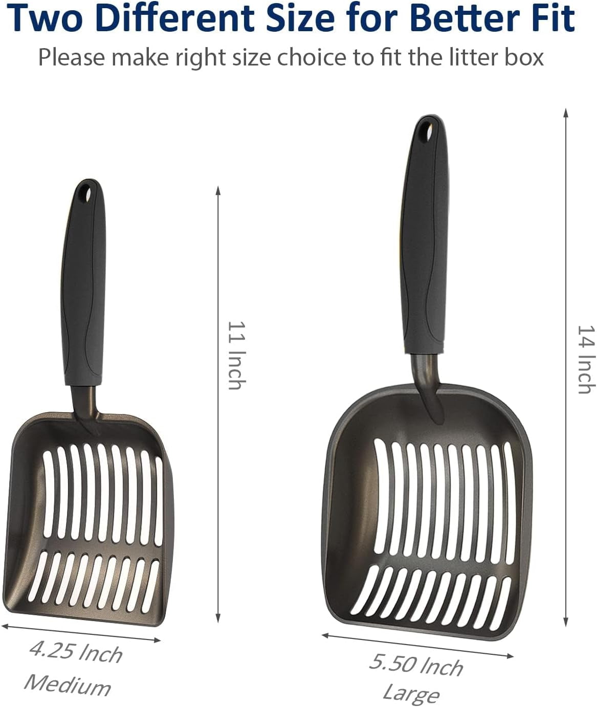 Aluminum Cat Litter Scoop