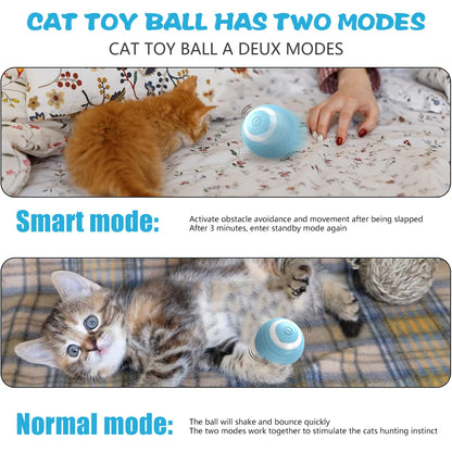 Electric Rolling Ball Interactive Cat Toy