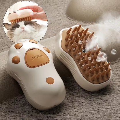3-In-1 Electric Steam Grooming Brush
