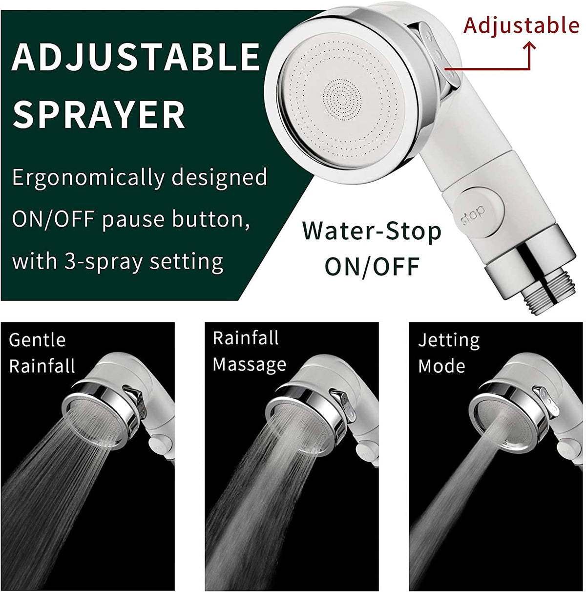 Sink Faucet Sprayer Attachment, Dog Bathing Hose Set