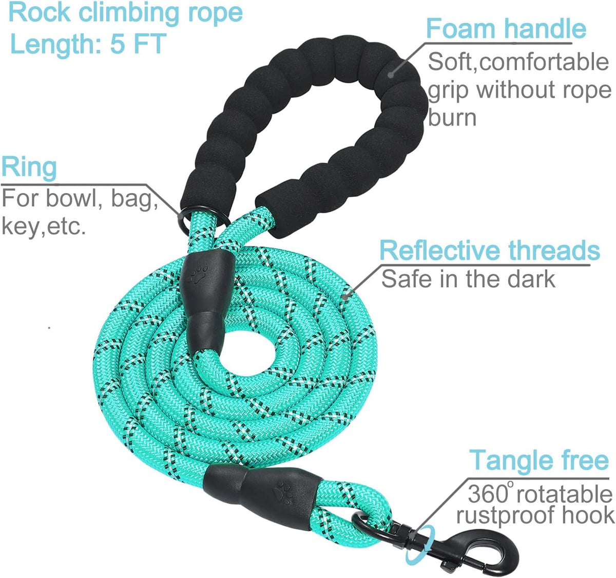 Reflective Martingale Training Collar
