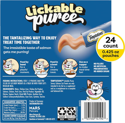 Lickable Cat Treat Purees (24Ct)