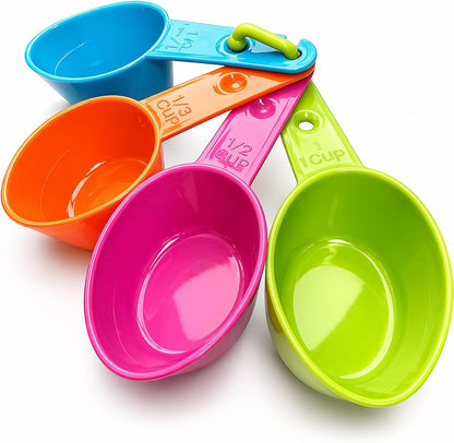 4-Piece Dog Food Scoop Set