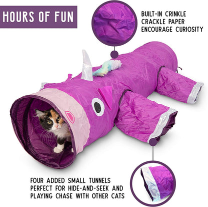 Multi-Cat Tunnel W/ Toy