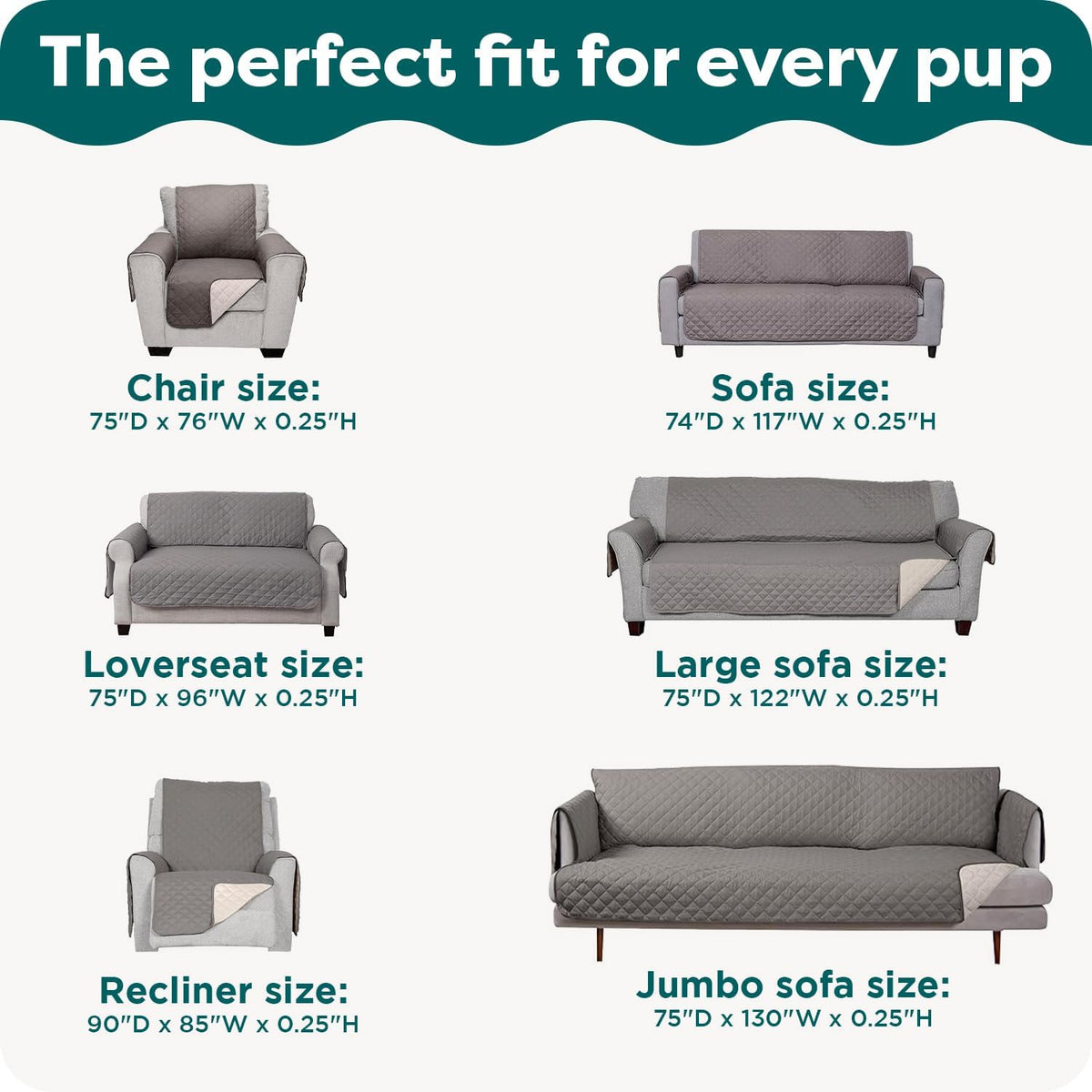 Water-Resistant Sofa Cover