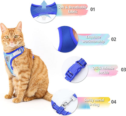Escape-Proof Cat Harness & Leash Set
