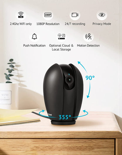 Wifi Pet Camera W/ 2-Way Audio