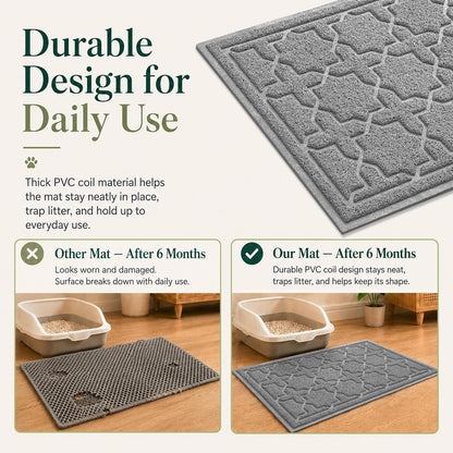 Waterproof Cat Litter Trapping Mat