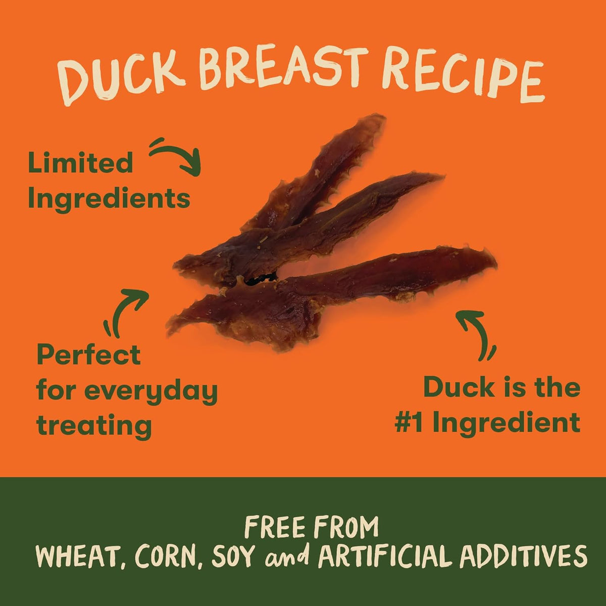Duck Breast Jerky Treats